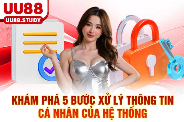 Chính Sách Bảo Mật UU88: Chu Trình 5 Bước Bảo Vệ Dữ Liệu 3 Khám phá 5 bước xử lý thông tin cá nhân của hệ thống